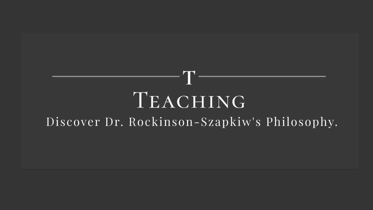 teaching philsophy